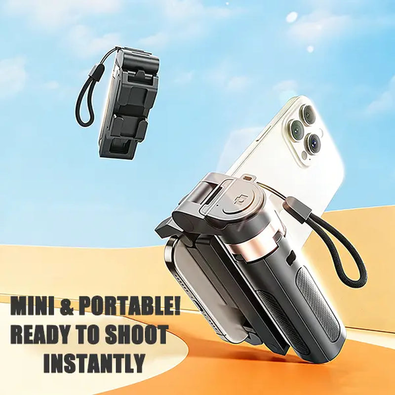 2026New 4-In-1 Mini Adjustable Tripod with 360 Rotation. It Features Wireless Bluetooth Shutter Control and a Clip-On Phone Holder. Suitable for Selfie , Video Grabar . Compatible with Most Smartphones , with a Maximum Extension of 15.7In Tiktokshopspring