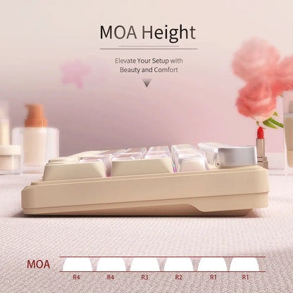 【NEW】FURYCUBE IP98 Foudation Office Keyboard, 98 Keys with Knob Wired/Wireless Cute Classic Keyboard with Number Pad, Custom Mechanical Feel Keyboard, RGB Backlit Work/Office/Gaming Silent Keyboard, Quiet Typing, Mothersdaygift Tiktokshopspringglowup